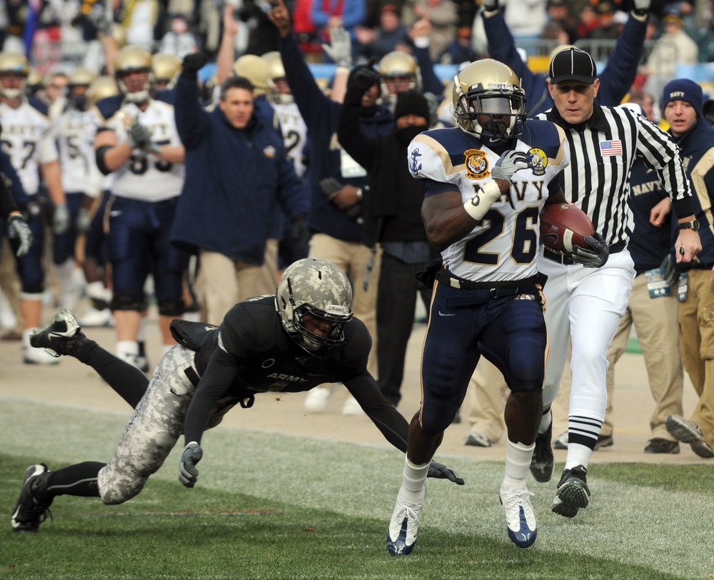 Army-Navy game action
