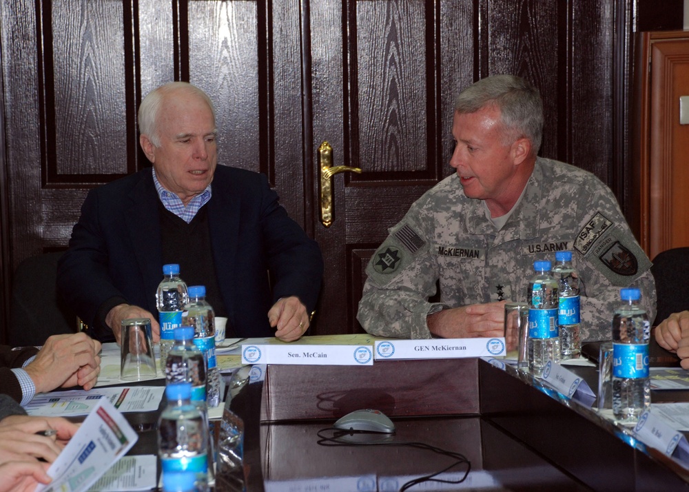 McCain's Visit to Kabul