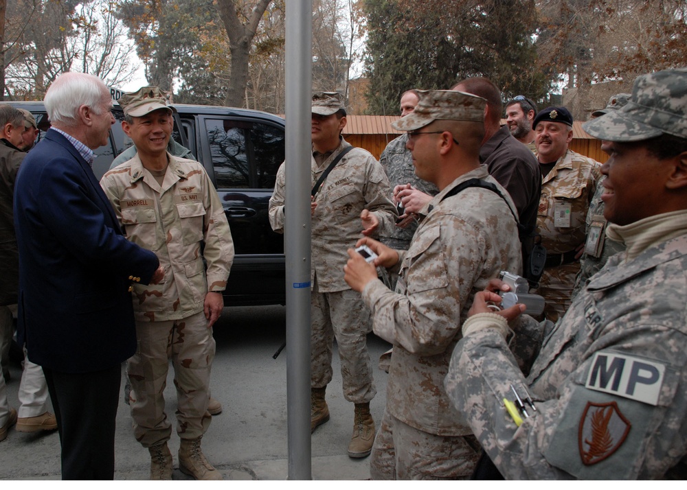 McCain's Visit to Kabul