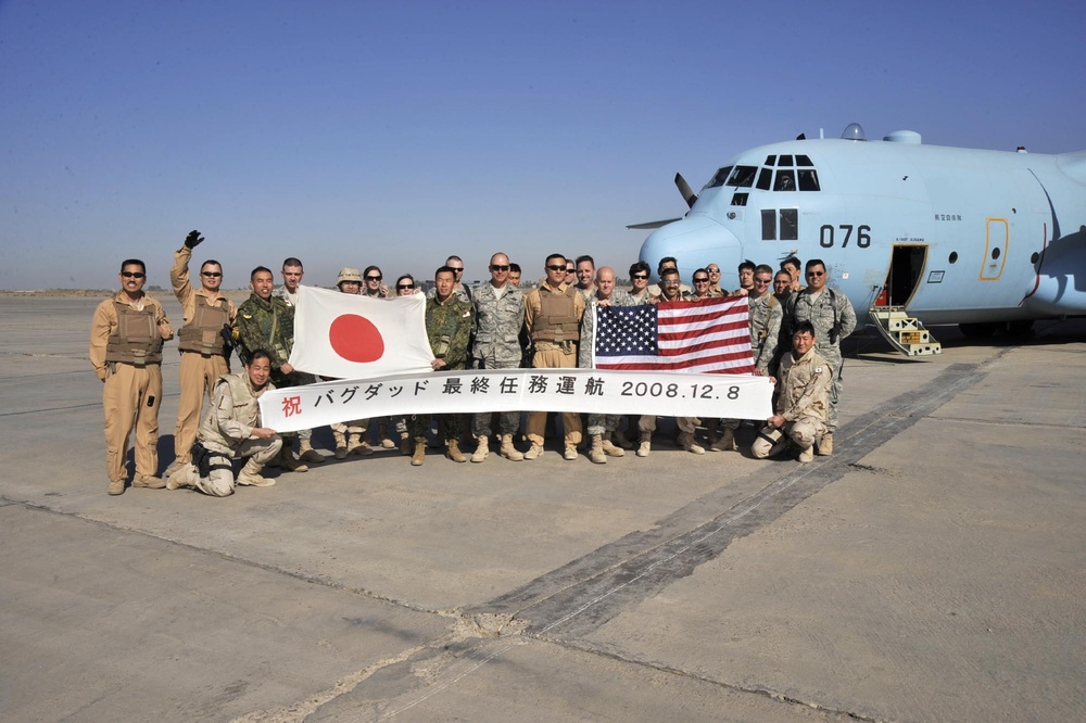 Japanese Air Self-Defense Force bids farewell to Sather Airmen