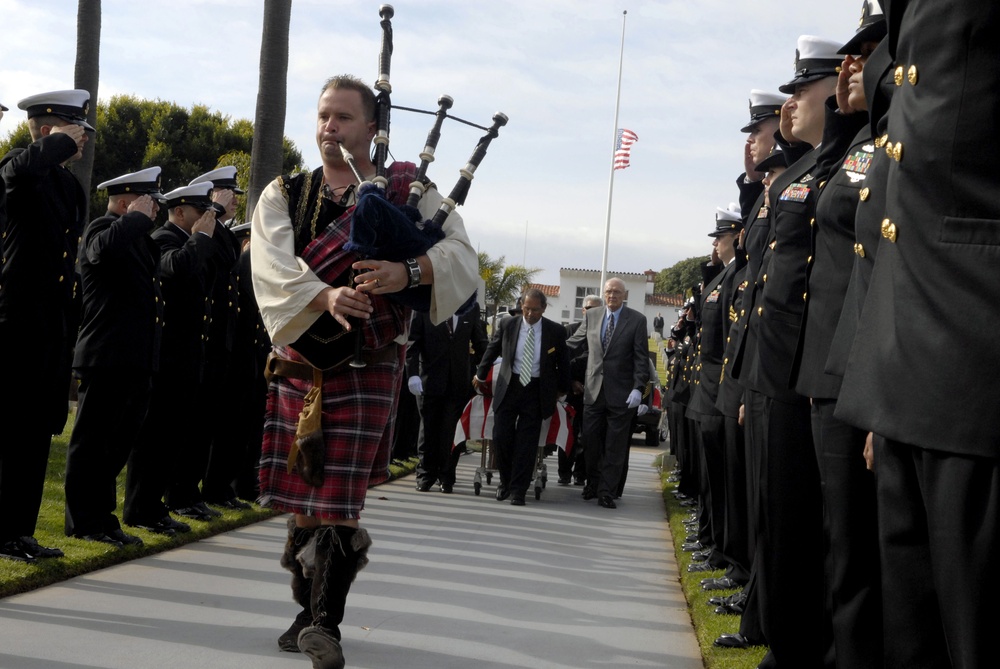 Funeral Services for Fourth Master Chief Petty Officer of the Navy