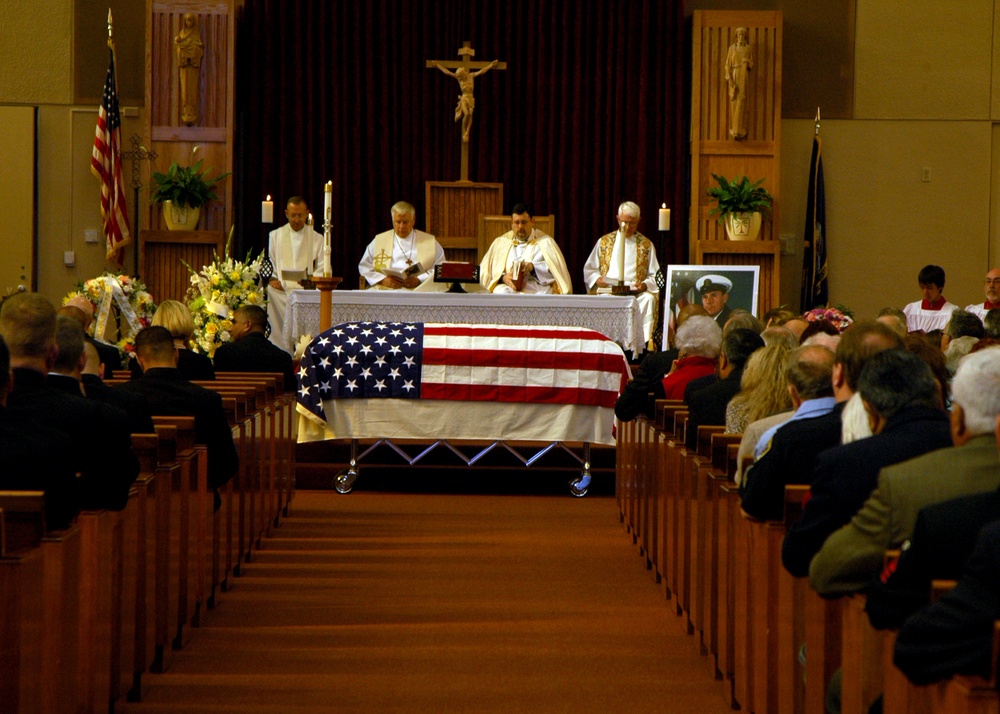 Memorial service for fourth Master Chief Petty Officer of the Navy