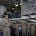 Marine Corps Icon Visits USS Iwo Jima