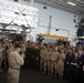 Marine Corps Icon Visits USS Iwo Jima