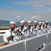 Interment ceremony at USS Utah Memorial