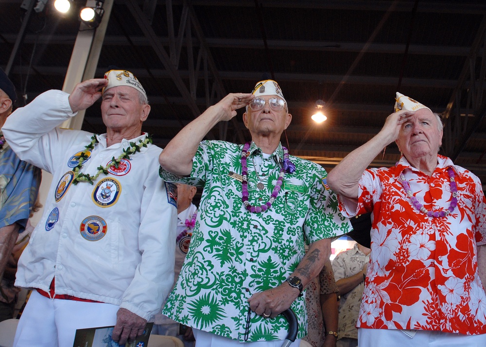 Pearl Harbor survivors honored at ceremony