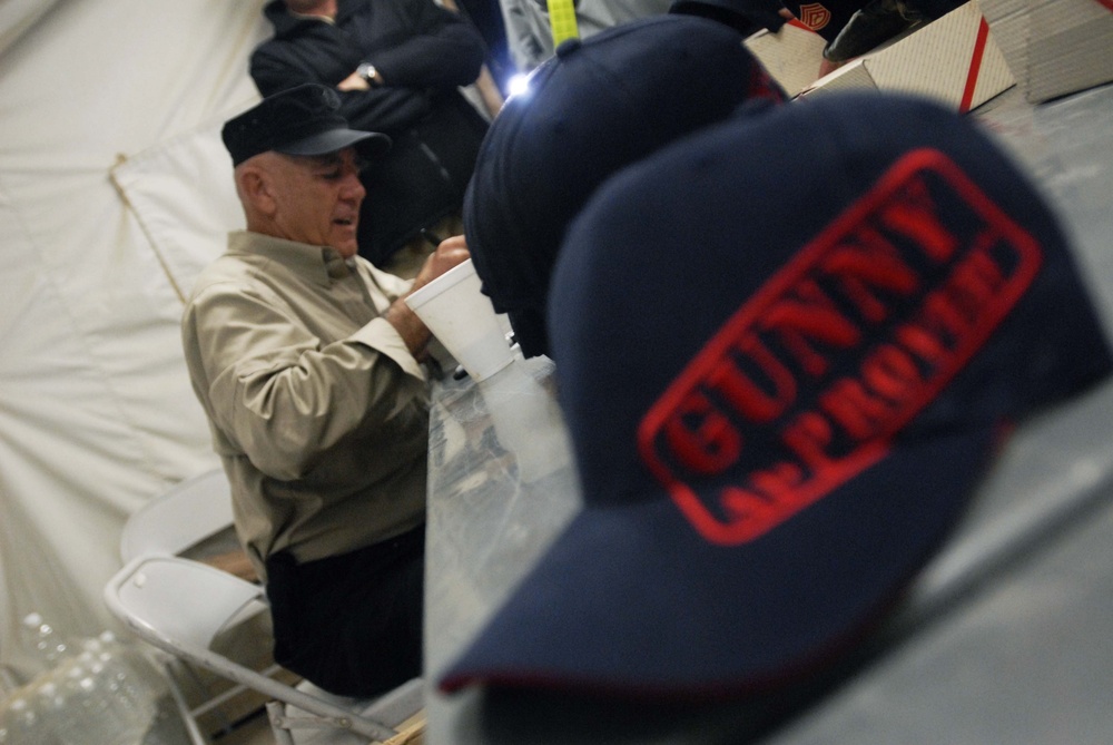 Gunny stays 'Semper Fi' to service members