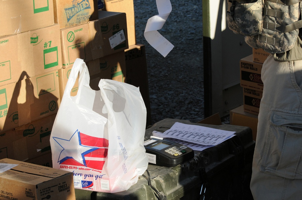 Post Exchange provided at remote bases