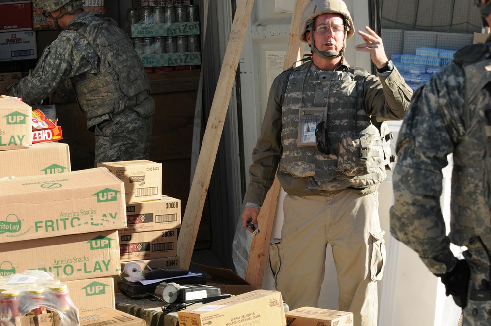 Post Exchange provided at remote bases