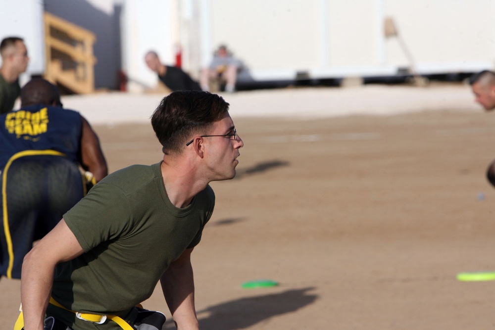 Regimental Combat Team 1, Team 2 takes Turkey Bowl at Camp Ramadi