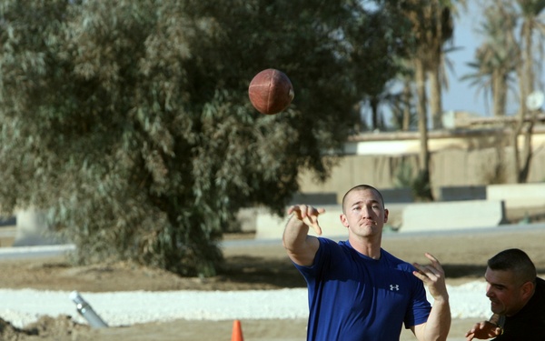 Regimental Combat Team 1, Team 2 takes Turkey Bowl at Camp Ramadi