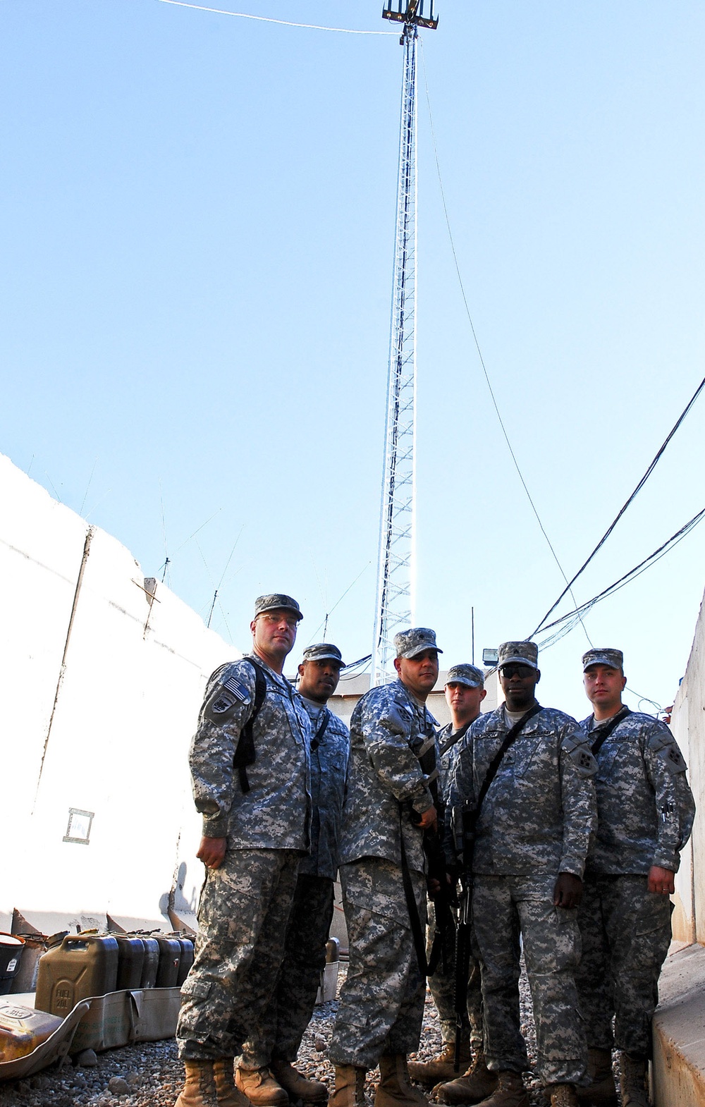 New Communications Tower Proves Vital Component for 'Iron Eagle' Radio Transmissions