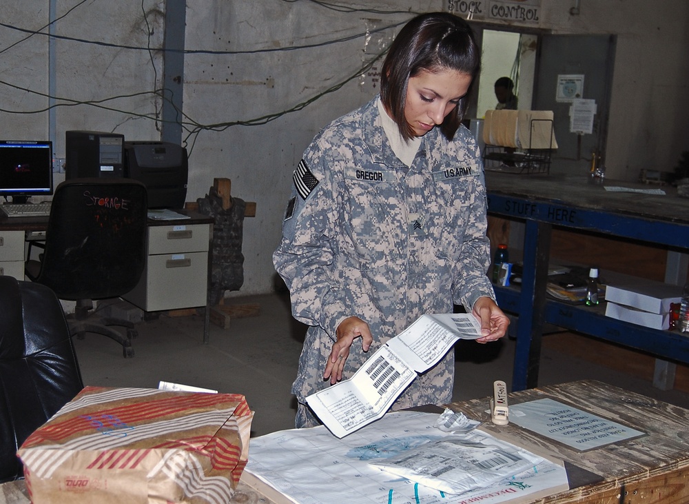 4th Combat Aviation Brigade Supply Support Activity platoon provides essential service for successful aviation missions