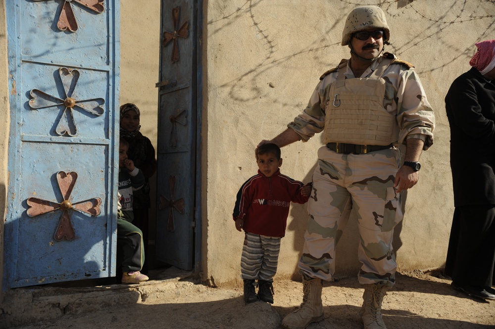 Humanitarian air mission in Mosul