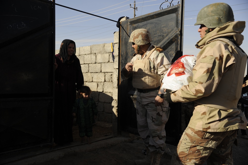 Humanitarian air mission in Mosul