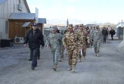 Supreme Allied Commander Europe visits Zabul Province, Afghanistan