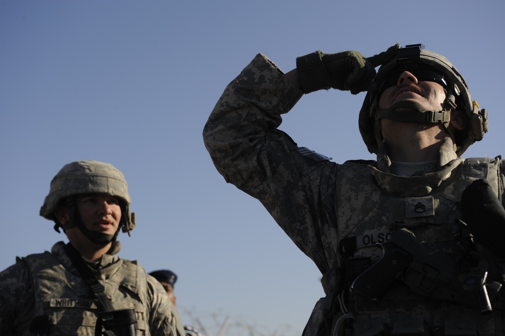 DVIDS Images U.S. Soldiers teach field sobriety tests to Iraqi