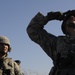 U.S. Soldiers teach field sobriety tests to Iraqi police