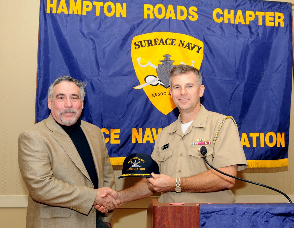 Surface Navy Association Holds Professional Discussion Luncheon
