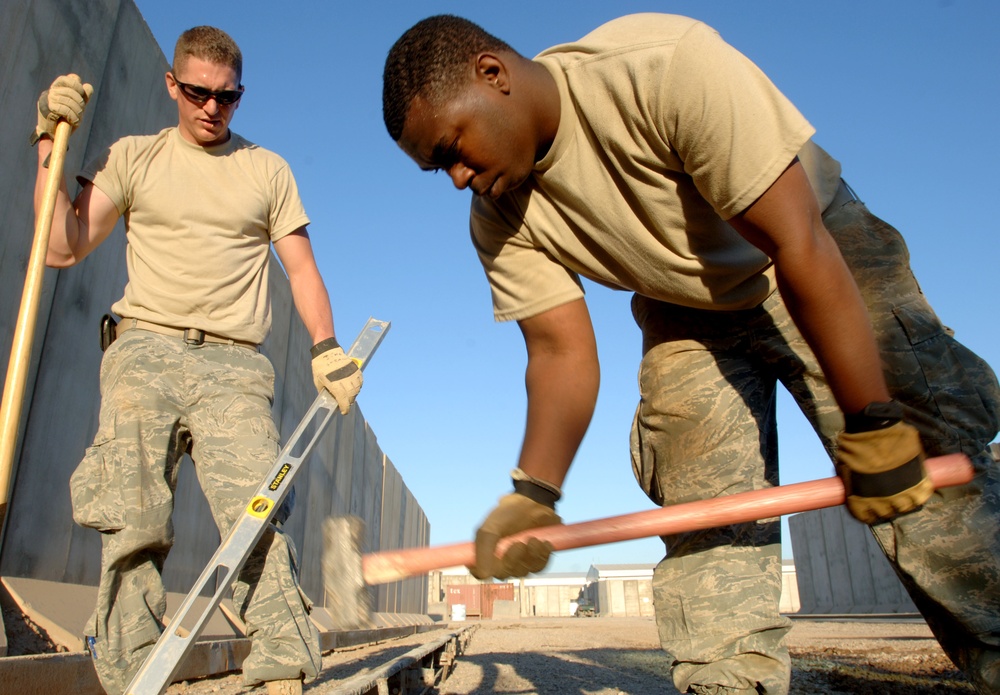 Airmen Build Strong Foundation
