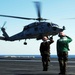 Work aboard the USS Theodore Roosevelt