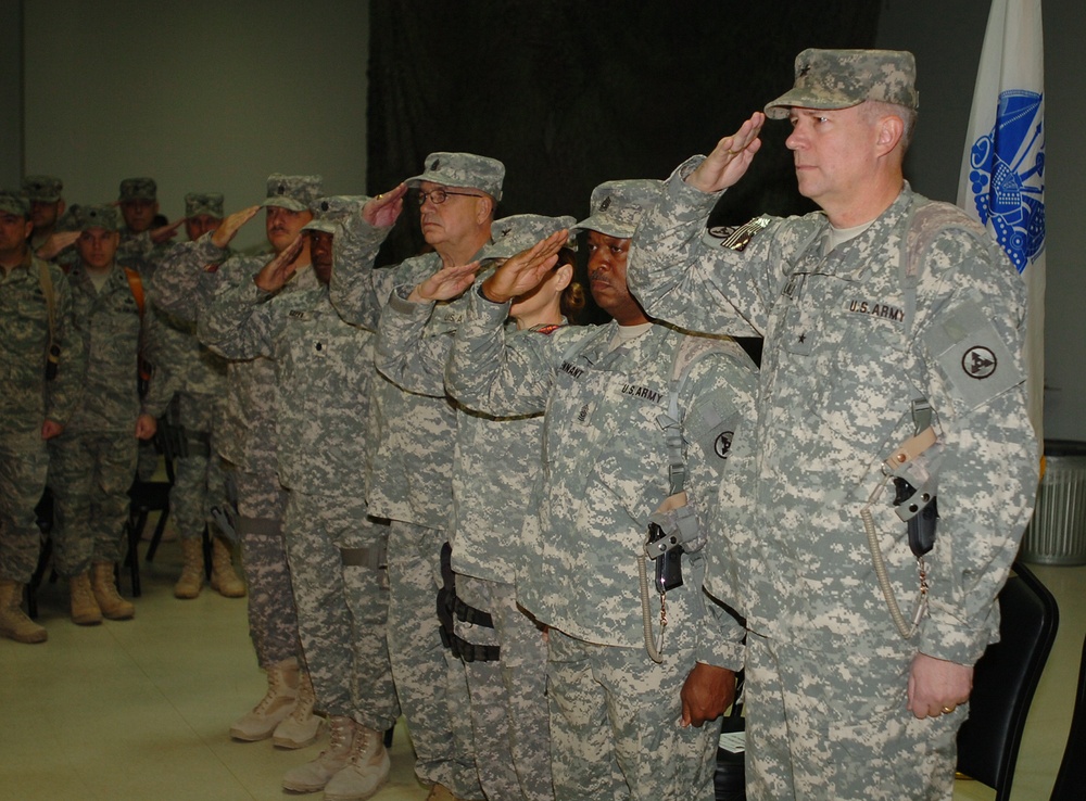 Sustainment Brigades Transfer Authority at Joint Base Balad