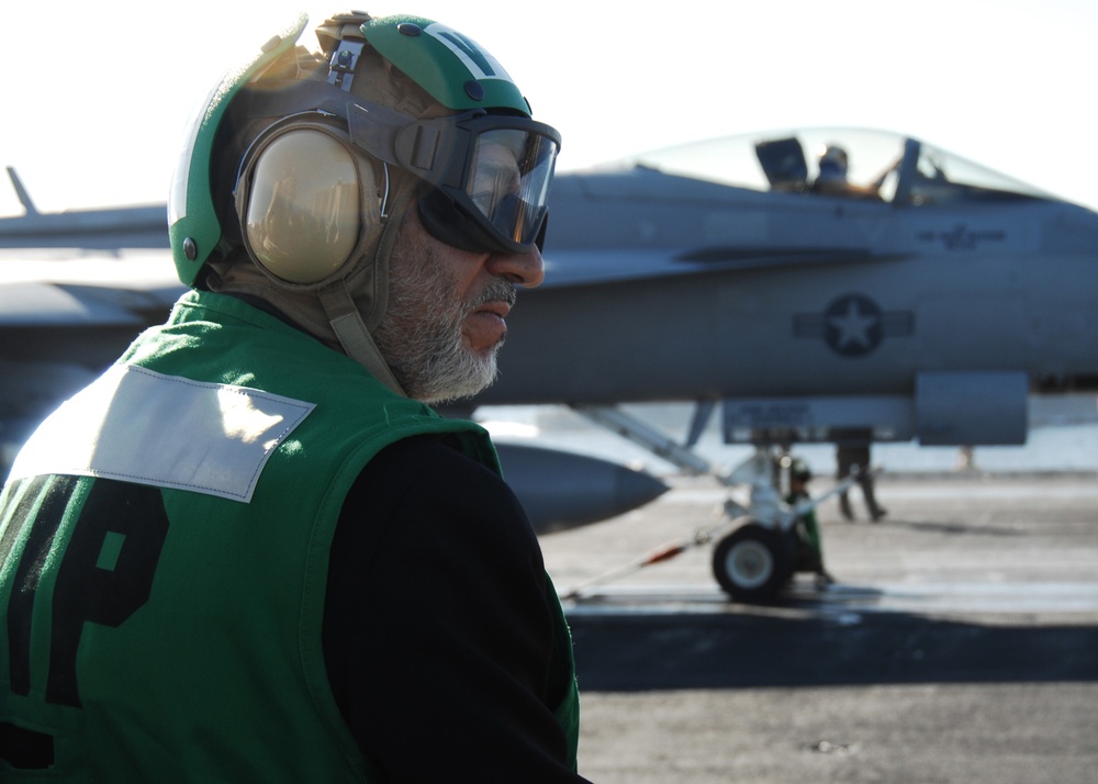 President of Afghanistan Visits USS Theodore Roosevelt