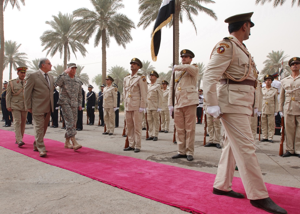 Ceremony for General Petraeus