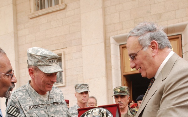 Ceremony for General Petraeus