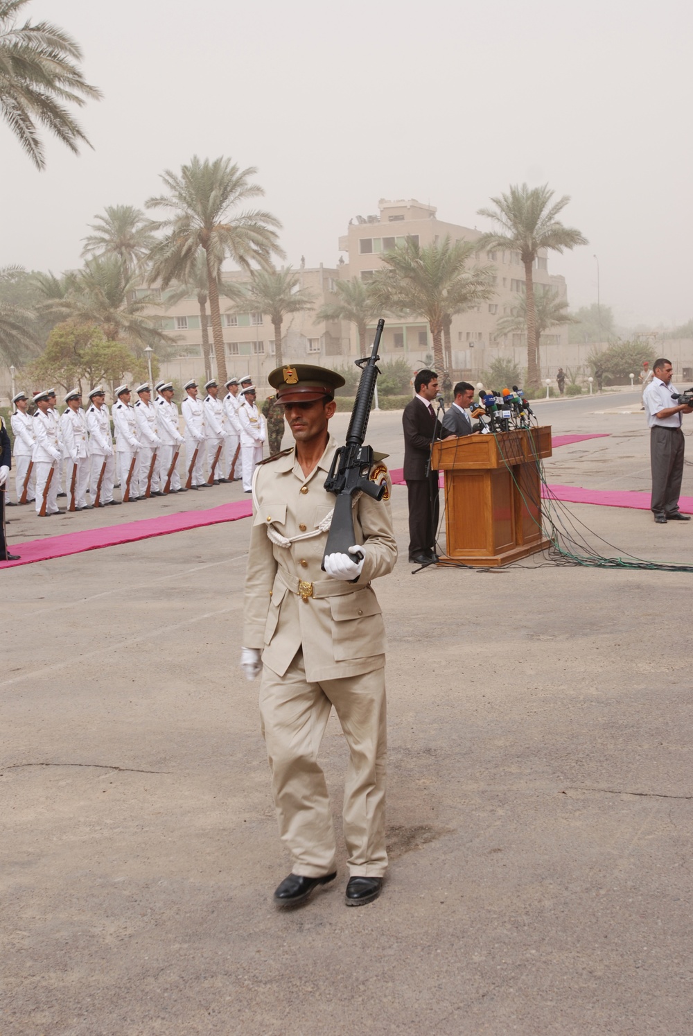 Ceremony for General Petraeus