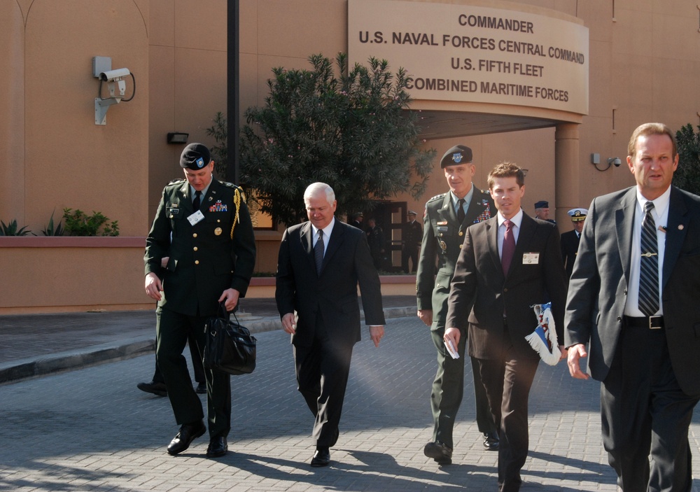 Secretary Of Defense Visits Bahrain