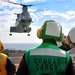 Helicopter landing aboard USS New Orleans