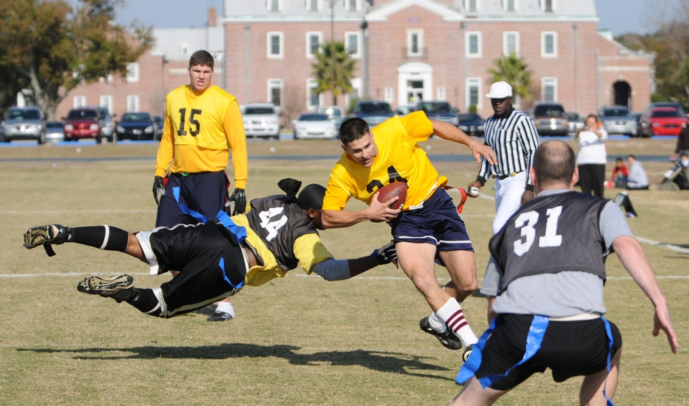 Football action in Florida