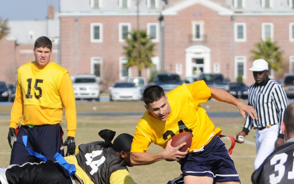 Football action in Florida