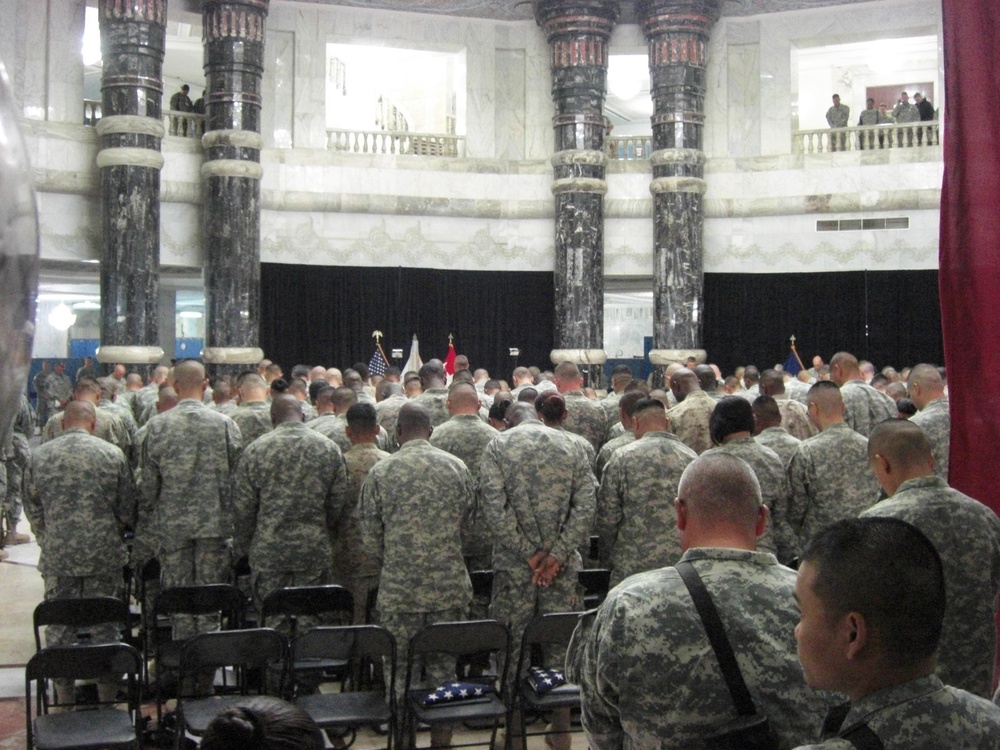 Task Force 34 Soldiers Get Their United States Citizenship