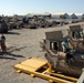 Working on tactical support vehicles