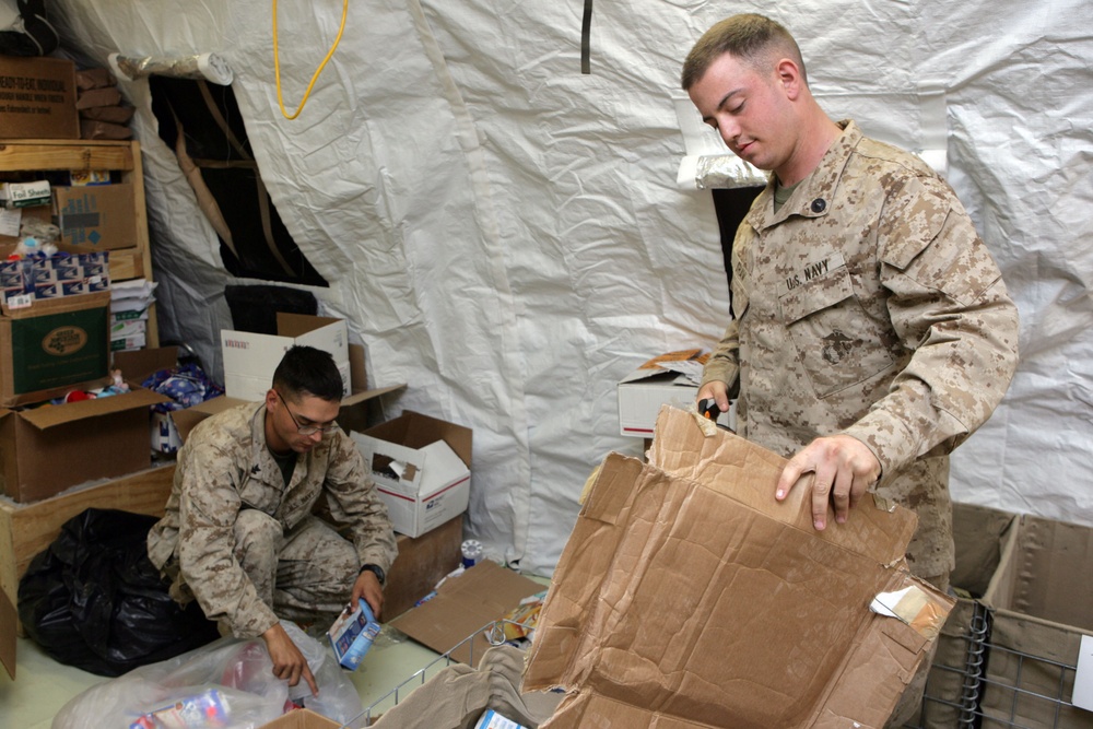 Chaplains Receive Care Packages From Thoughtful Americans