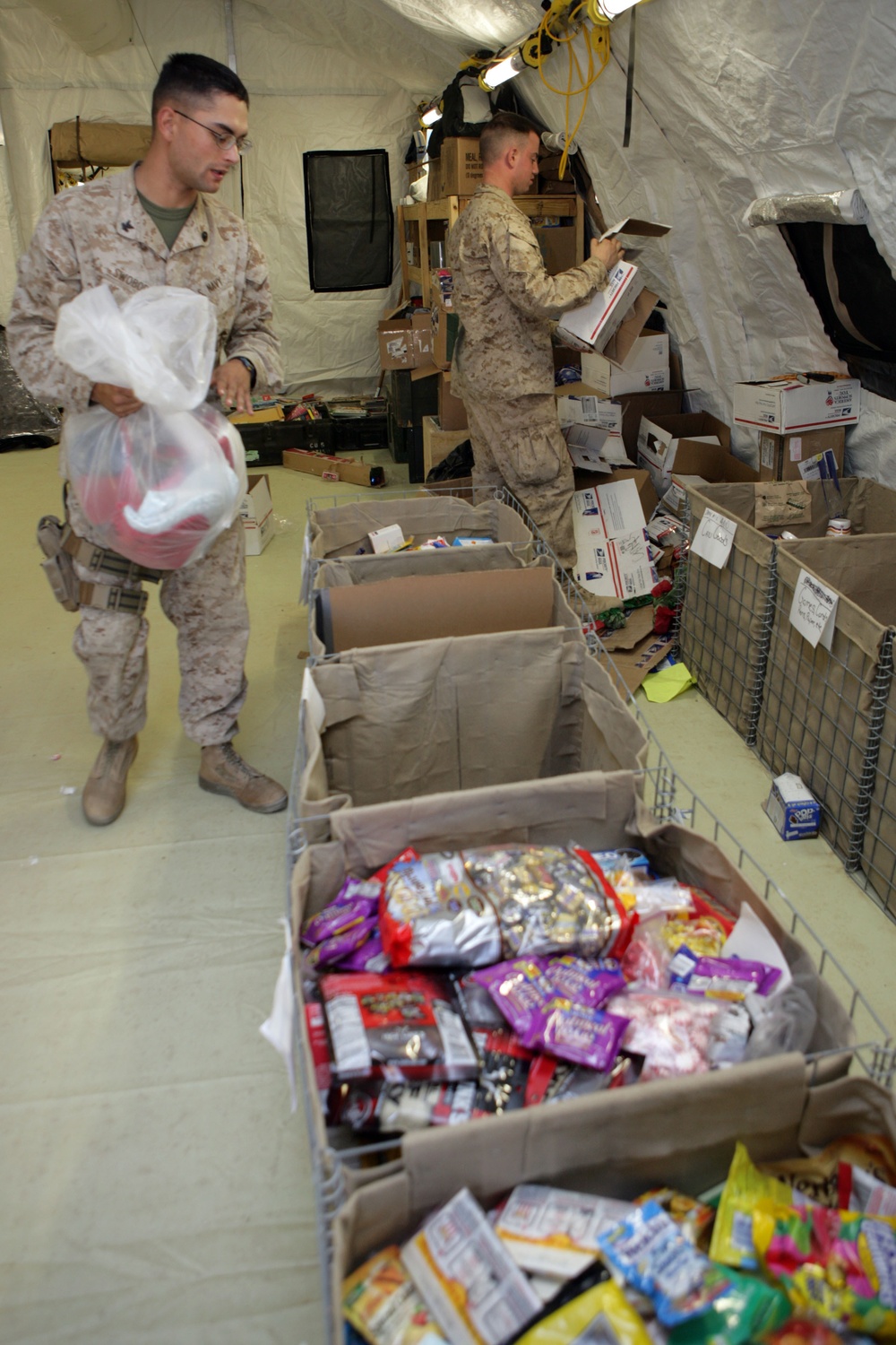 Chaplains Receive Care Packages From Thoughtful Americans