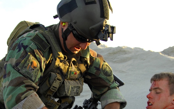 Casualty assistance and evacuation scenario