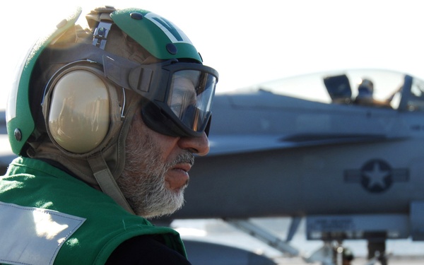 Afghanistan President Visits USS Theodore Roosevelt