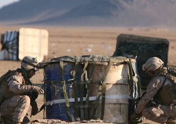 U.S. Marines Provide British Forces Security in Afghanistan During Operation Backstop