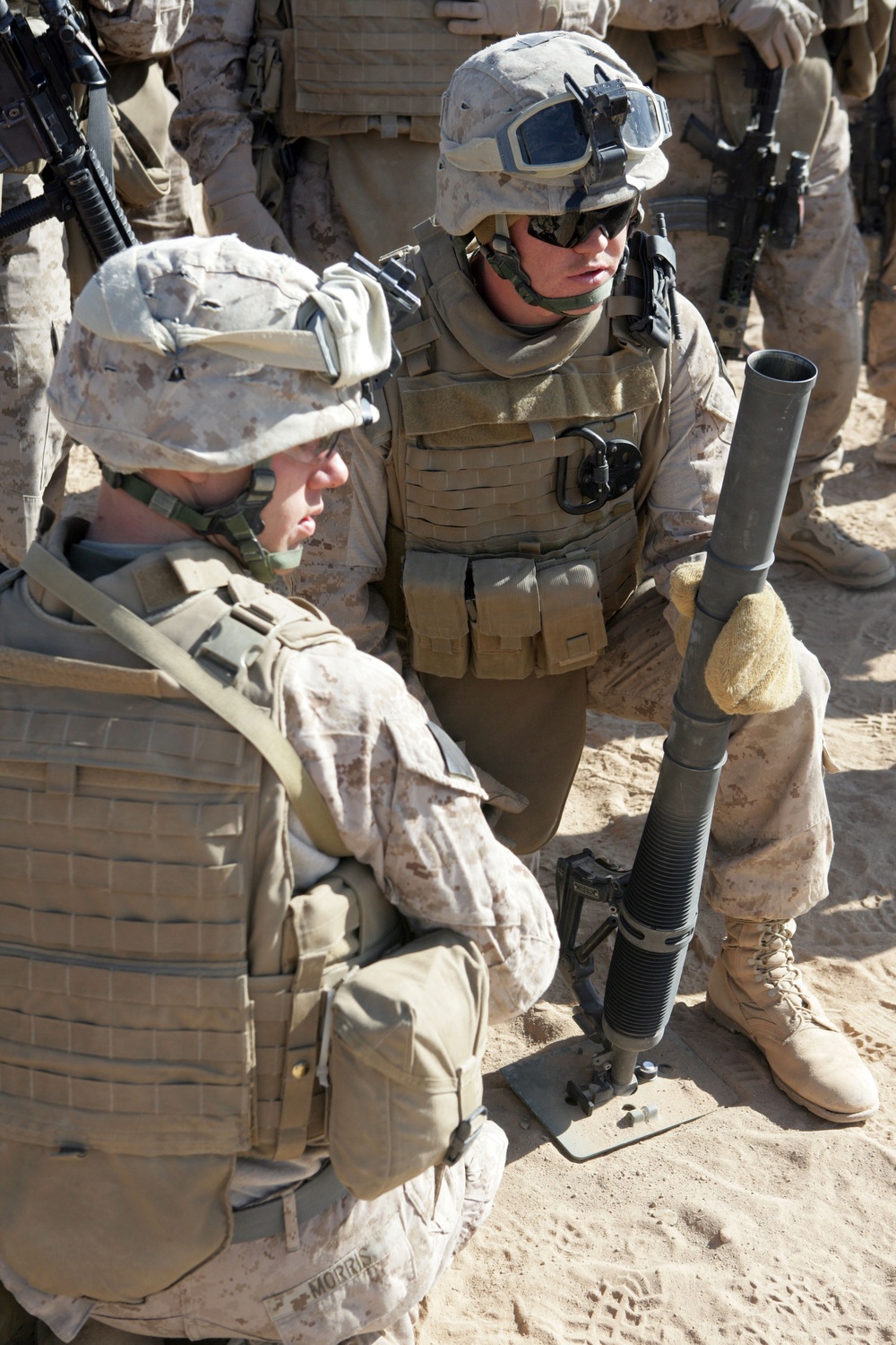 Live-fire Training outside of Camp Bastion