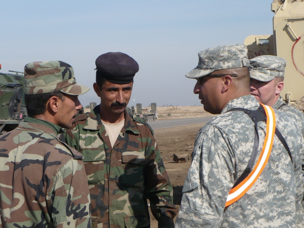 U.S. Army Transporters Mentor Iraqi Army Transporters