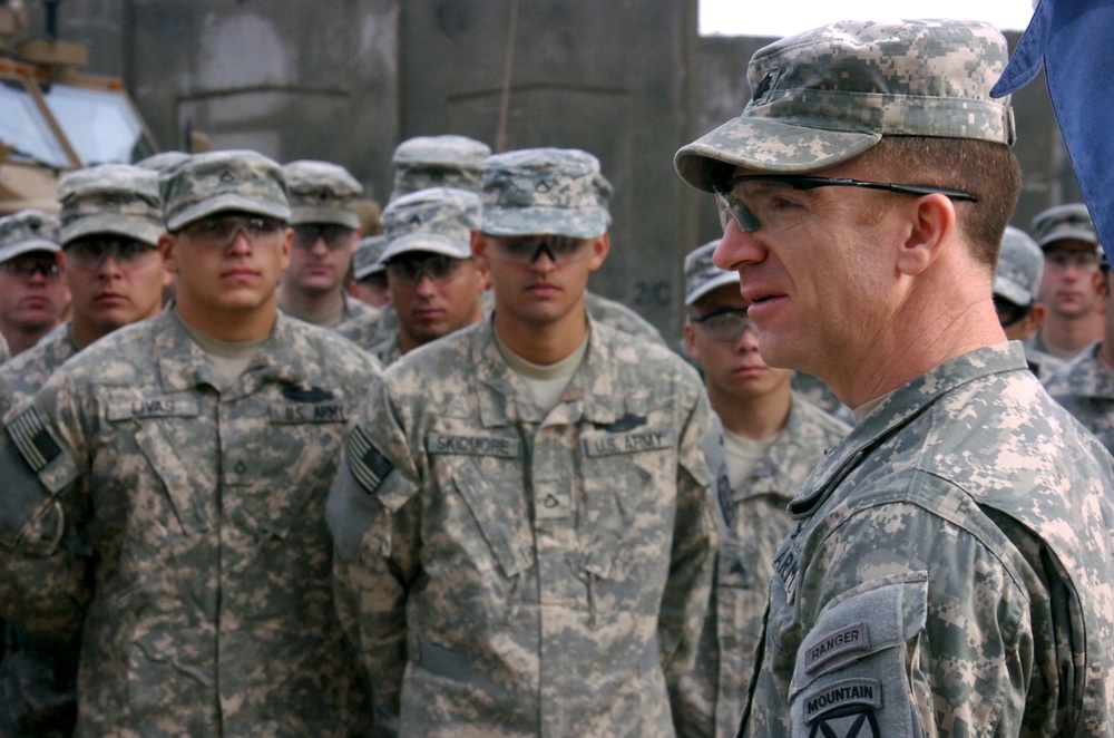 Soldier stands out among fellow infantrymen awardees