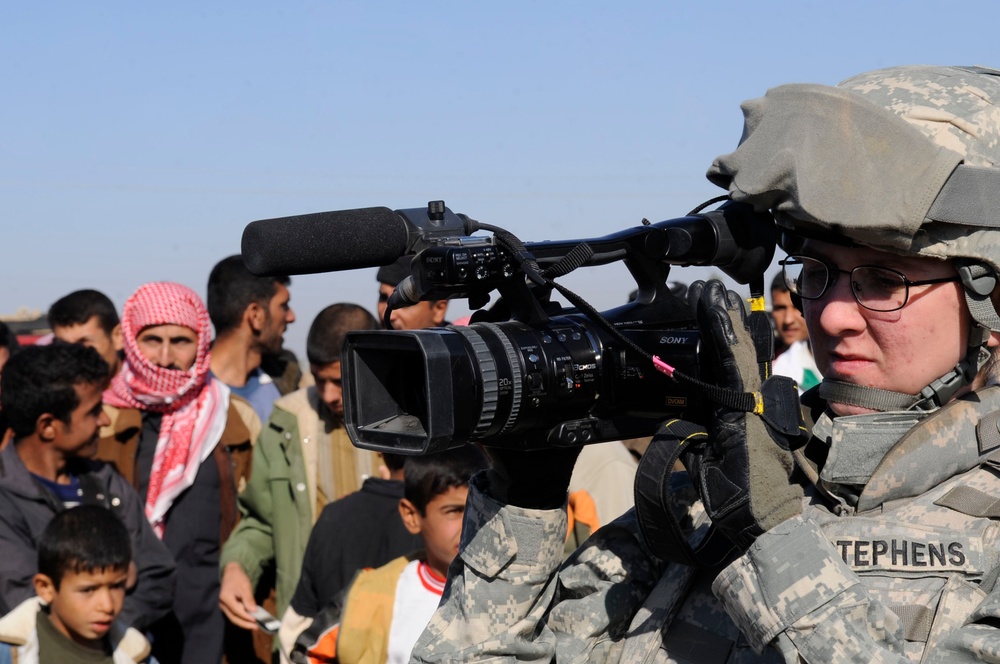 Security forces in Al Kut
