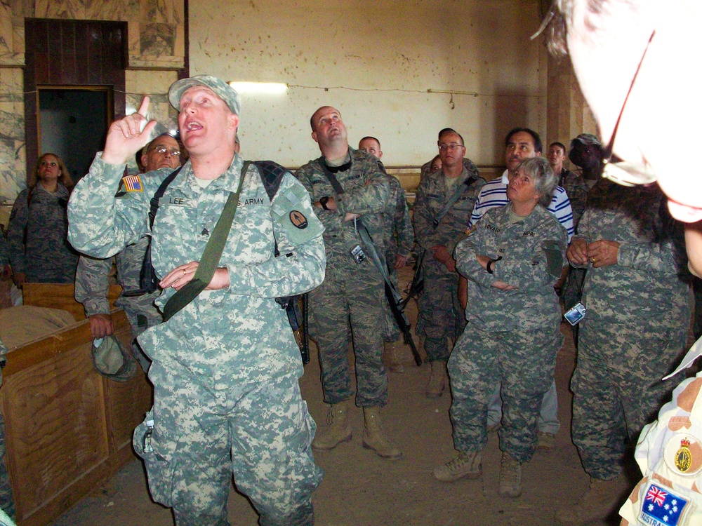 Camp Slayer tour divulges Baghdad's history