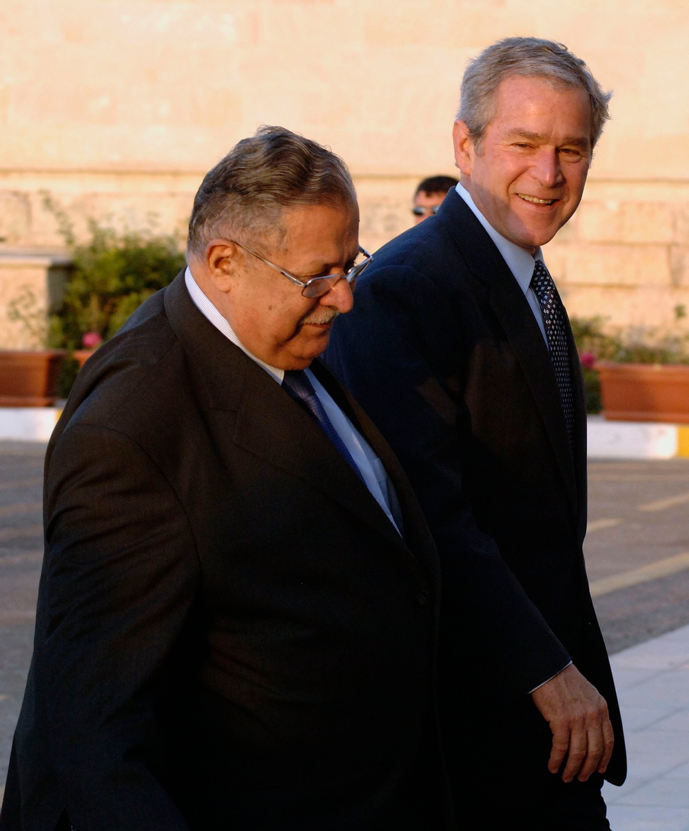 President Bush Visits Iraq