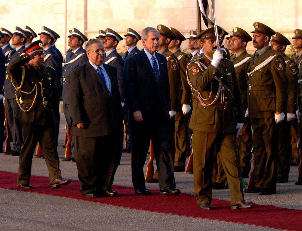 President Bush Visits Iraq
