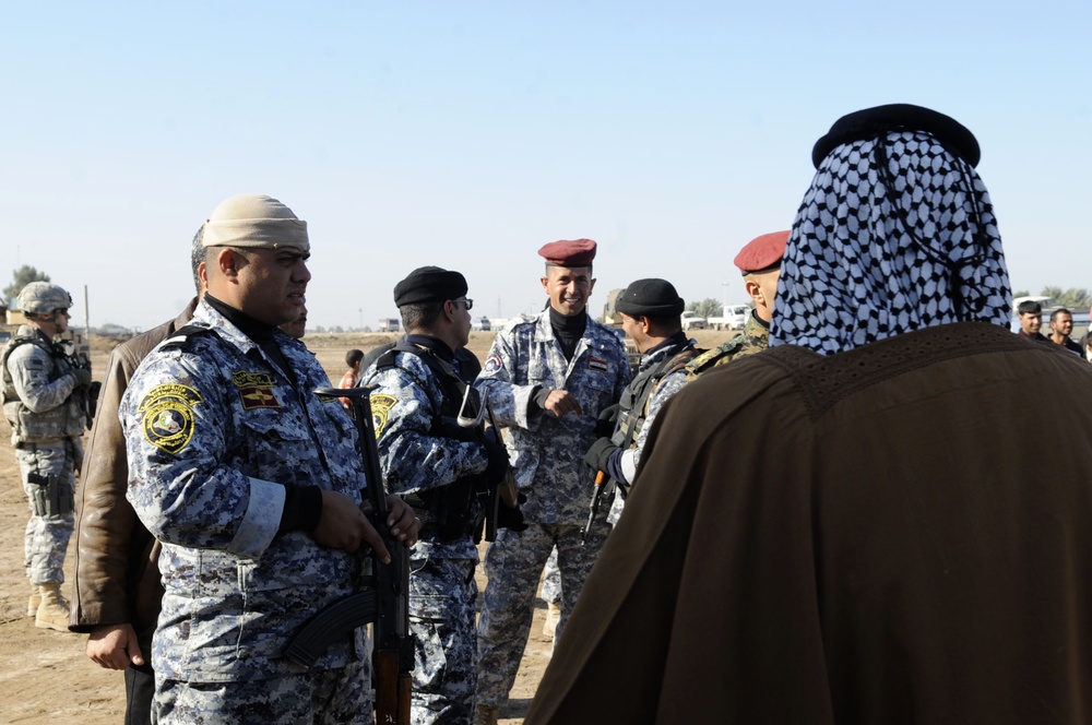 Sheep Hand Out in Al Kut, Iraq