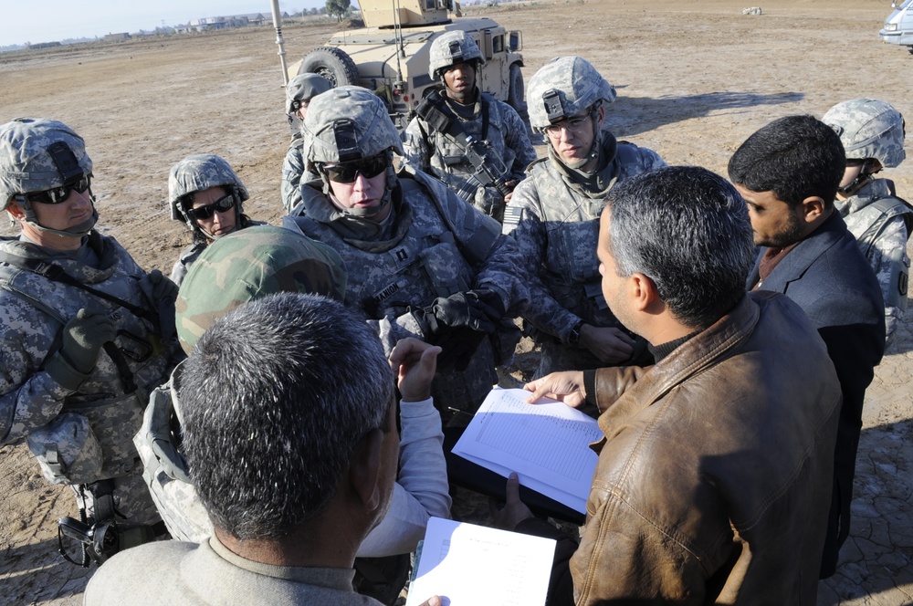 Sheep Hand Out in Al Kut, Iraq